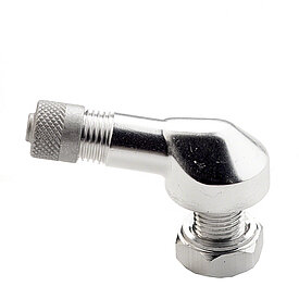 Winkelventil Motorrad silber Alligator, 20x Winkelventile Metallventile Motorrad